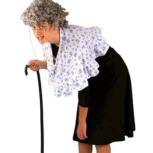 Grandma Old Lady Child Costume One Size #1674 #1686
